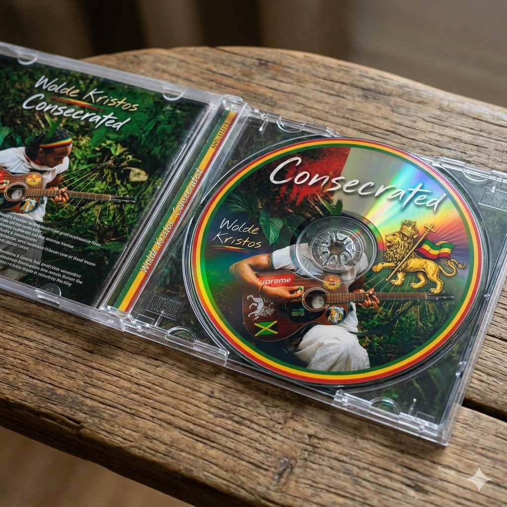 CONSECRATED LP CD. BY JAH D "WÄLDÄ KRESTOS"